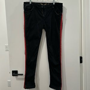 Black Robin’s Jeans